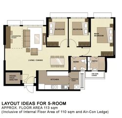 Blk 422A Northshore Straitsview (Punggol), HDB 5 Rooms #560168921